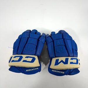 Used Stl Blues Heritage CCM HGCL Gloves | 13" | Maceachern | D167