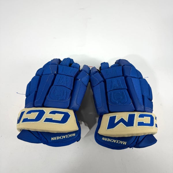 Used Stl Blues Heritage CCM HGCL Gloves | 13" | Maceachern | D167