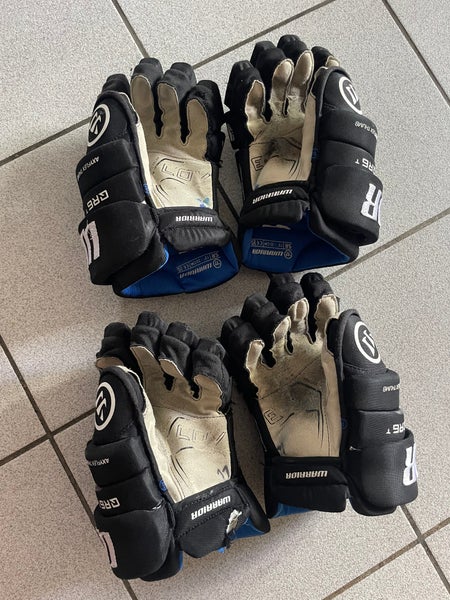 2 Pairs Warrior Covert QR6T Gloves Black Size 13 Used