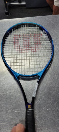 Used Wilson CENTRIX Adult Tennis Racquet Navy Blue 4 3/8" 11497-S000150318