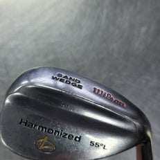 Used Wilson HARMONIZED 55 L SAND Golf Wedge Mens RH Sand Wedge 11497-S000150307