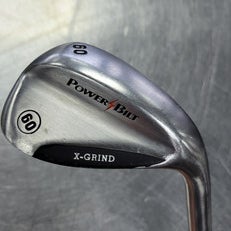 Used Powerbilt X GRIND Golf Wedge Mens RH 60 Degree 11497-S000150306