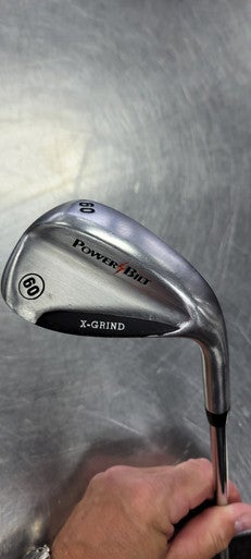 Used Powerbilt X GRIND Golf Wedge Mens RH 60 Degree 11497-S000150306