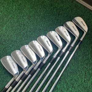 MIZUNO MP-37 FORGED MUSCLE BACK IRON SET BLADES 2-PW RIFLE 6.5 X Flex Shafts