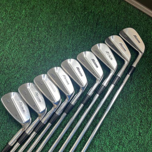 MIZUNO MP-37 FORGED MUSCLE BACK IRON SET BLADES 2-PW RIFLE 6.5 X Flex Shafts