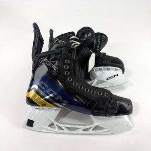 Used Blue/Yellow CCM Jetspeed FT6 Pro Skates | Size 10.5D | D208