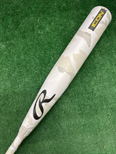 2025 Rawlings Icon Composite Bat USSSA Certified (-5) Composite 27 oz 32" (Used)