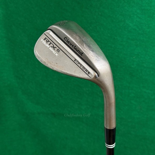Cleveland RTX 6 Zipcore Tour Rack Low+ 56-8 56 Sand Wedge DGTI S400 Steel Stiff