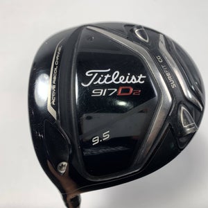 Titleist 917 D2 Driver 9.5* Project X HZRDUS RDX Smoke 6.0 Black 60g Stiff LH