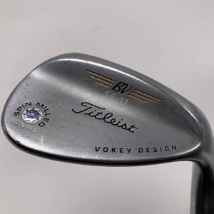 Titleist Vokey Spin Milled SM4 Chrome Sand Wedge SW 56* 11 Wedge Steel Mens RH