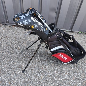Epec 12 Piece Junior Comlpete Golf Set with Stand Bag 54" Player Height