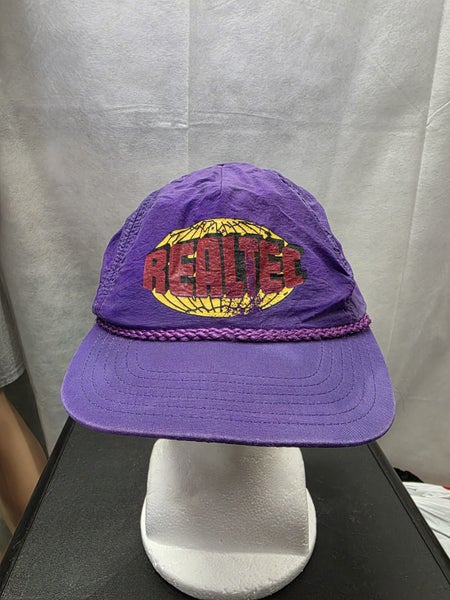 Vintage Realtec Purple Snapback Hat