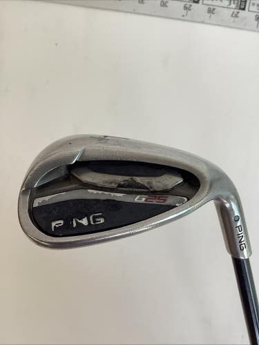 Ping G25 Lob Wedge LW With Regular Graphite Shaft