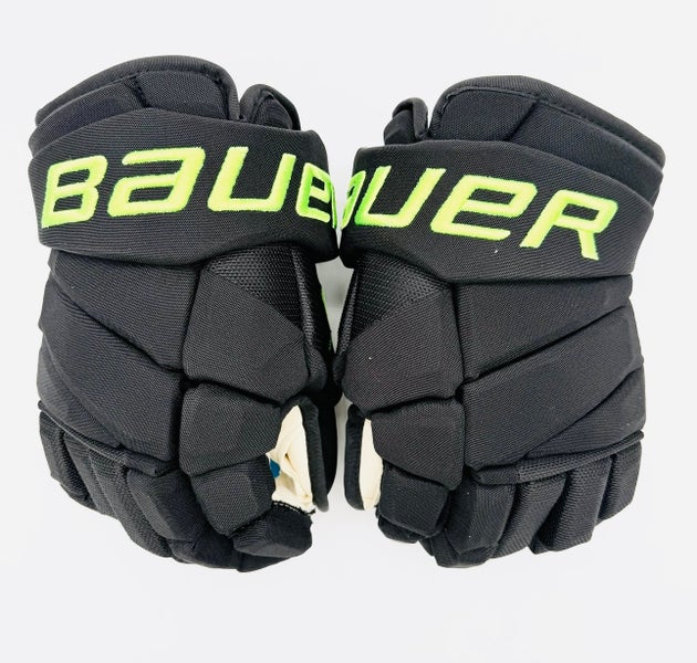 New Dallas Stars BLACKOUT Bauer Vapor Hyperlite Pro Hockey Gloves-14"-Single Layer Palm