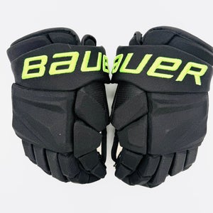 New Dallas Stars BLACKOUT Bauer Vapor Hyperlite Pro Hockey Gloves-14"-Single Layer Palm