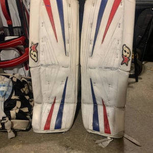 Large Brian's Subzero Pro Goalie Leg Pads (Used) 33" +1  WILL NEGOTIATE