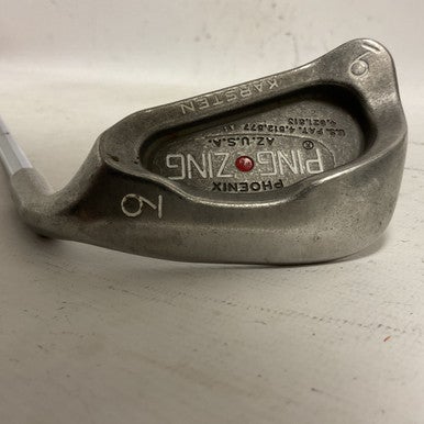 Used Ping ZING RED DOT Mens Individual Iron RH 9 Iron 11855-S000187827