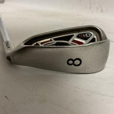Used Ping G15 GREEN DOT Mens Individual Iron RH 8 Iron 11855-S000187826