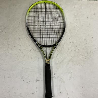 Used Wilson OS 500 Adult Tennis Racquet Black 4 3/8" 11855-S000187726