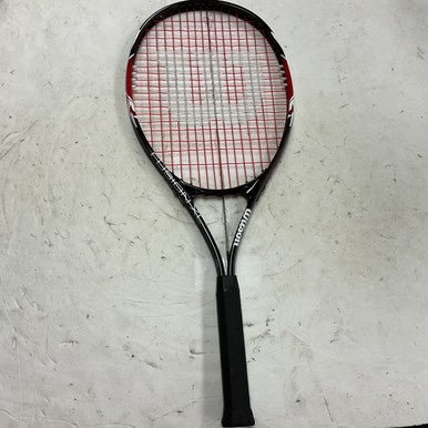 Used Wilson FUSION XL Adult Tennis Racquet Black 4 3/8" 11855-S000187871