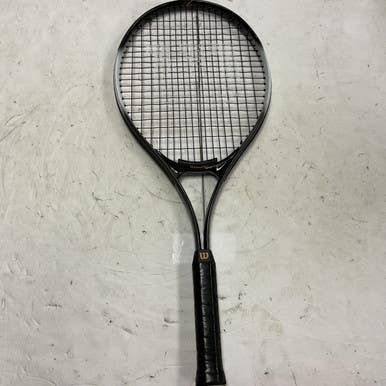 Used Wilson PRO Adult Tennis Racquet Black 4 1/2" 11855-S000187868
