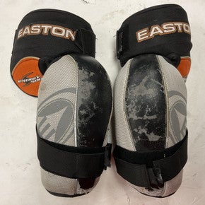 Used Easton SYNERGY 500 Senior Elbow Pads Black/Orange/Grey LG 11855-S000187860
