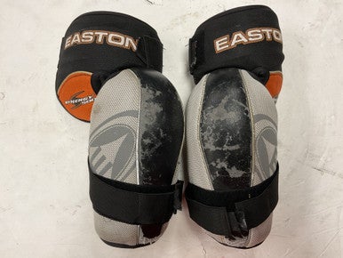 Used Easton SYNERGY 500 Senior Elbow Pads Black/Orange/Grey LG 11855-S000187860