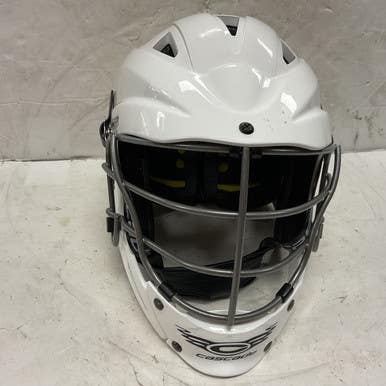 Used Cascade CSR Lacrosse Helmet White One Size 11855-S000187855