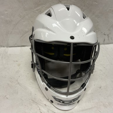 Used Cascade CSR Lacrosse Helmet White One Size 11855-S000187855