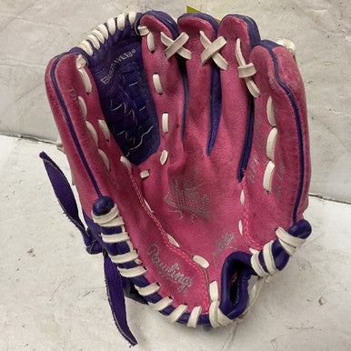 Used Rawlings Highlight Series HFP10PPUR Baseball Glove RH Throw Purple 10" 11855-S000187843