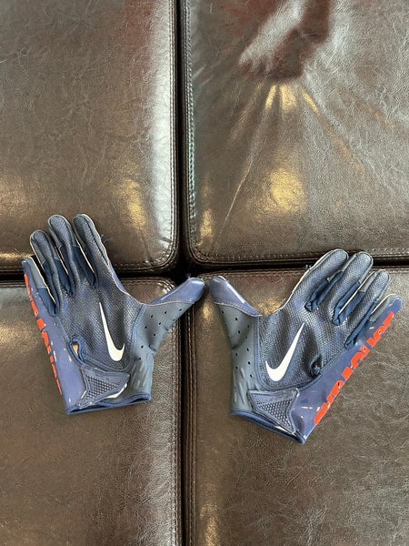 Syracuse game worn football gloves Latge