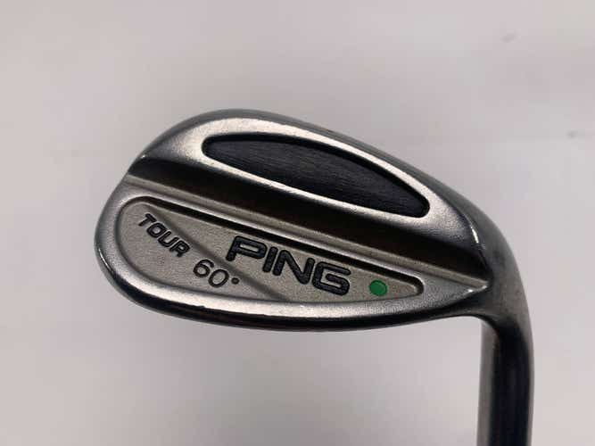 Ping Tour Lob Wedge LW 60* Green Dot 2* Up TFC 100 I Stiff Graphite Mens RH