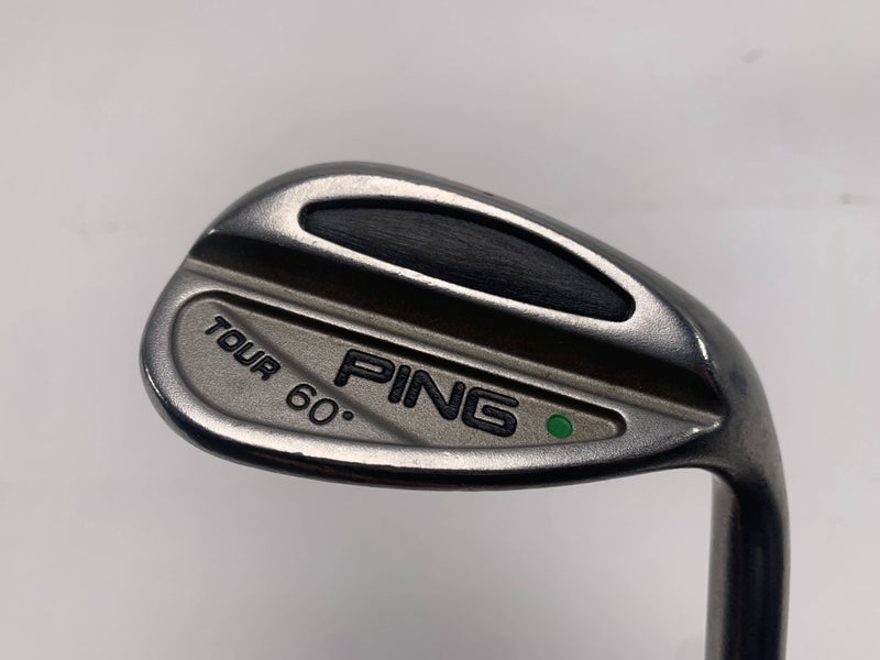 Ping Tour Lob Wedge LW 60* Green Dot 2* Up TFC 100 I Stiff Graphite Mens RH