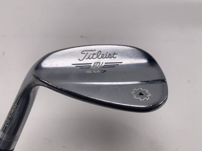 Titleist Vokey SM7 Tour Chrome Gap Wedge GW 52* 12 F-Grind Project X 5.5 Mens LH