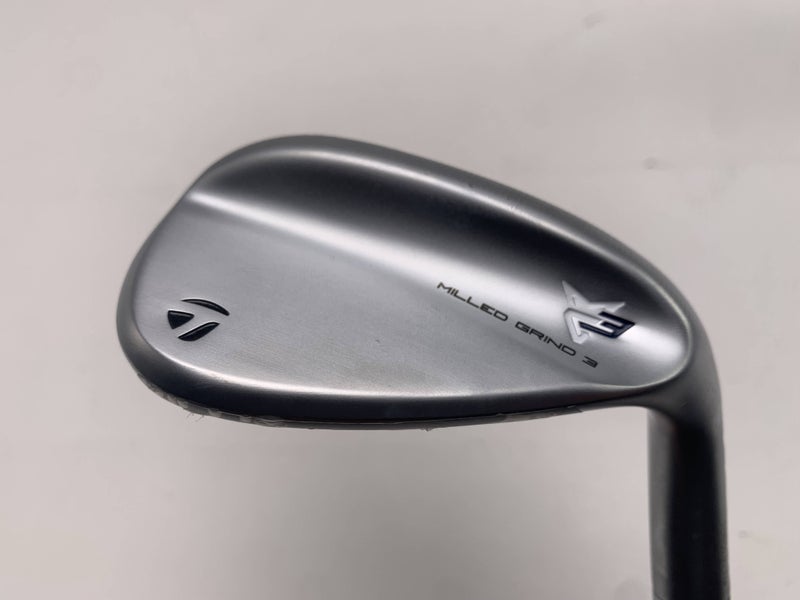 TaylorMade Milled Grind 3 Raw Chrome Sand Wedge SW 56* 12 TT DG S200 Mens RH