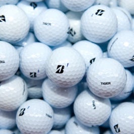 30 Pack Of Bridgestone Golf Balls (Used)