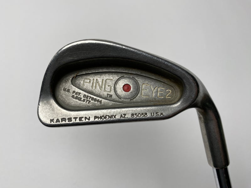 Ping Eye 2 Single 3 Iron Red Dot 1* Flat Karsten ZZ-Lite Stiff Steel Mens RH