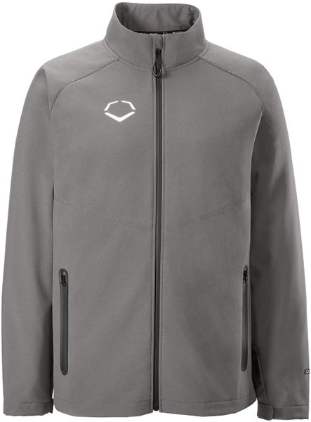 BRAND NEW | EvoShield Pro Team Stadium Jacket Adult 2XL Charcoal | Weather Resistant | FAST SHIPPING