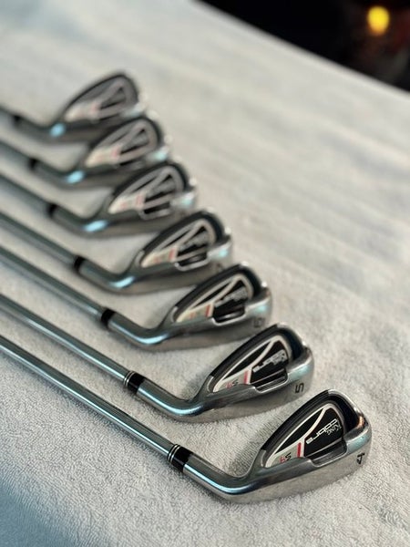 Men's King Cobra King Cobra S-9 Right Handed Iron Set Regular Flex Steel Shaft (Used)