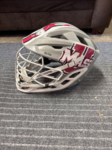 UMass Warrior Burn Lacrosse Helmet (Used)