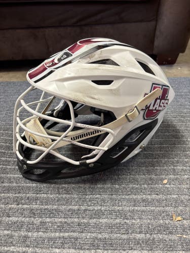 UMass Warrior Burn Lacrosse Helmet (Used)
