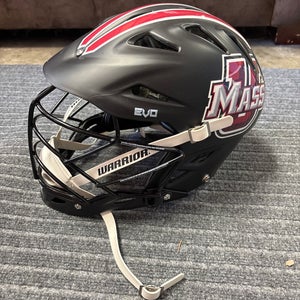 UMass Warrior Evo Lacrosse Helmet (Used)