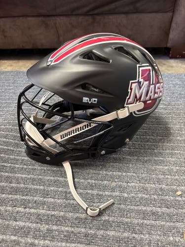 UMass Warrior Evo Lacrosse Helmet (Used)