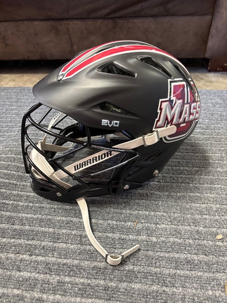 UMass Warrior Evo Lacrosse Helmet (Used)