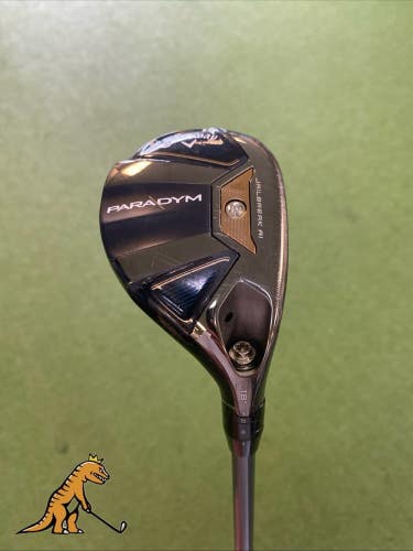 Used RH Callaway Paradym 18* 3 Hybrid HZRDUS 75g Graphite Stiff Flex