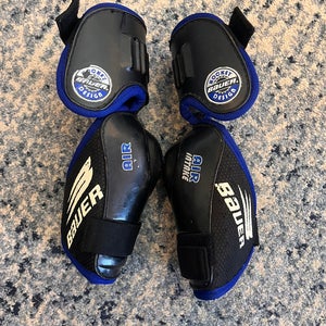 Large Intermediate Bauer Air intake Elbow Pads Pro Stock (Used)