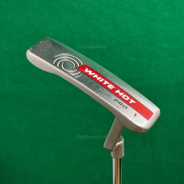 Odyssey White Hot Pro 1 35" L-Neck Putter Golf Club W/ SuperStroke