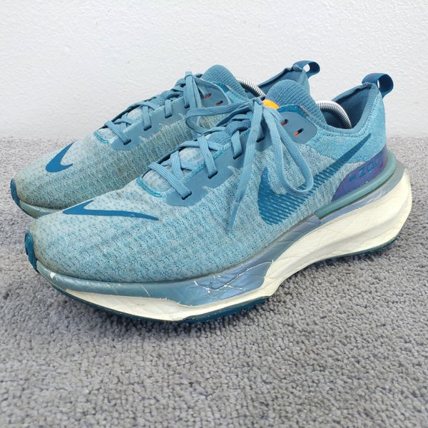 Nike ZoomX Invincible Run Flyknit 3 Mens 11.5 Shoes Noise Aqua Blue DR2615-401