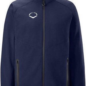 BRAND NEW | EvoShield Pro Team Stadium Jacket | Adult Medium Navy | Weather Resistant | FAST SHIP