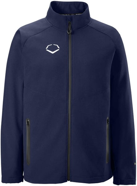 BRAND NEW | EvoShield Pro Team Stadium Jacket | Adult Medium Navy | Weather Resistant | FAST SHIP